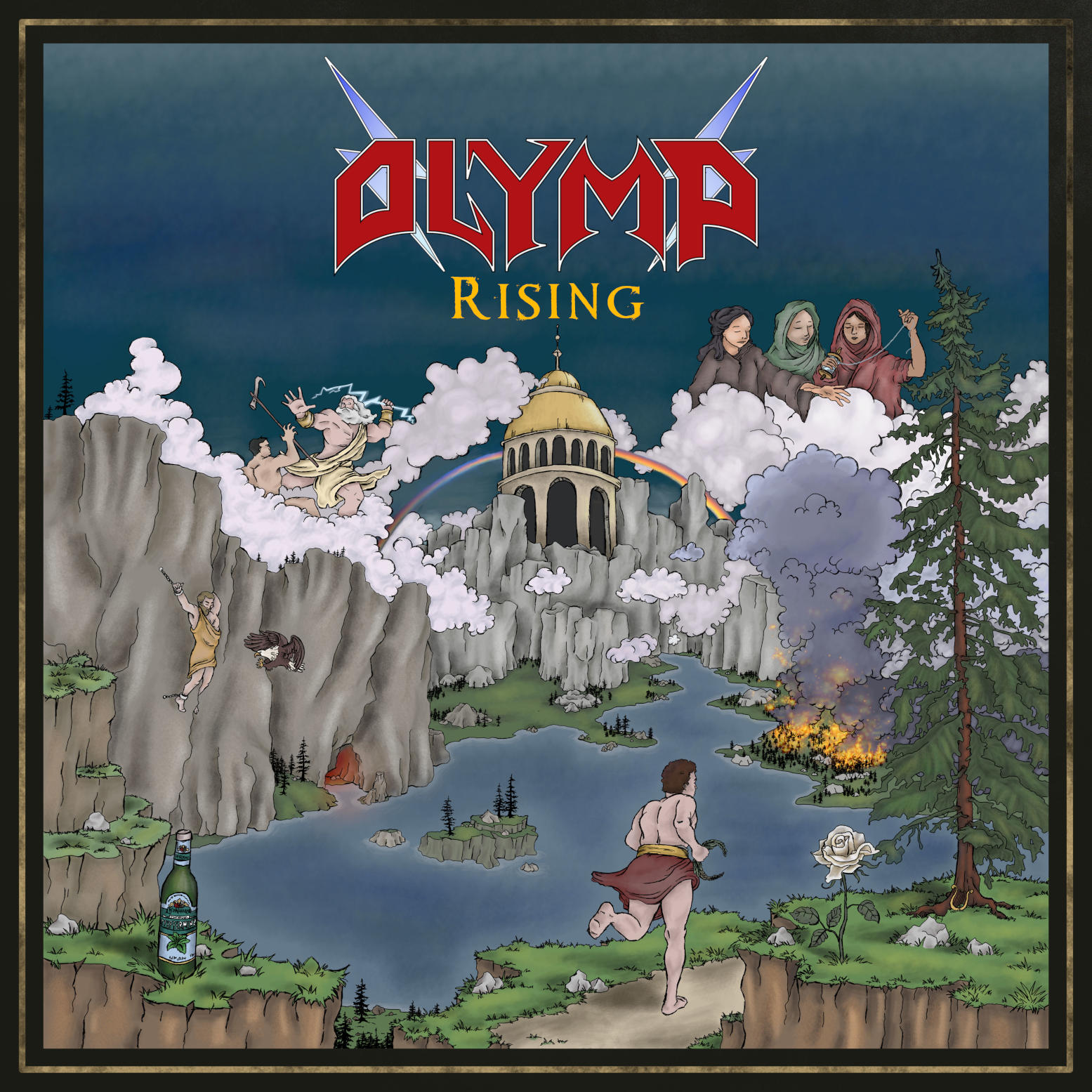 OLYMP - Rising: Cover artwork